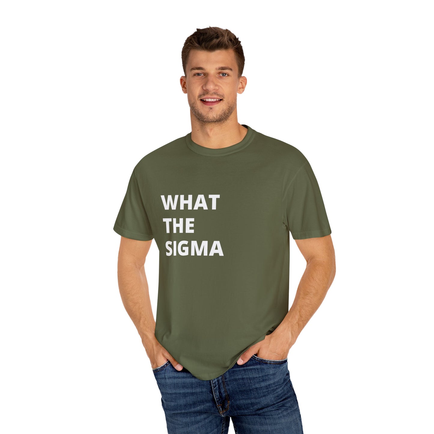 🔥 "What the Sigma" Tee – Lone Wolf Energy Activated 🔥