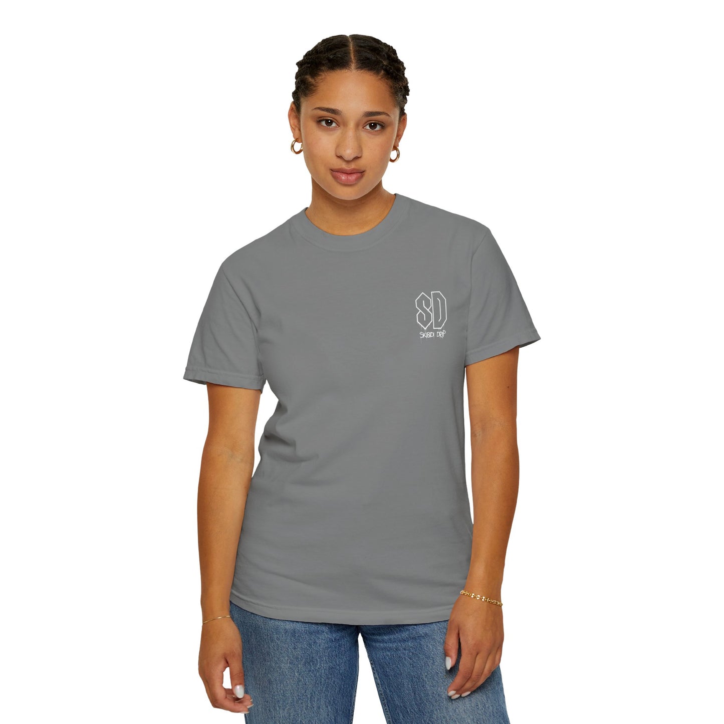 Skibidi Drip Double Logo Tee – The Official Stamp of Drip