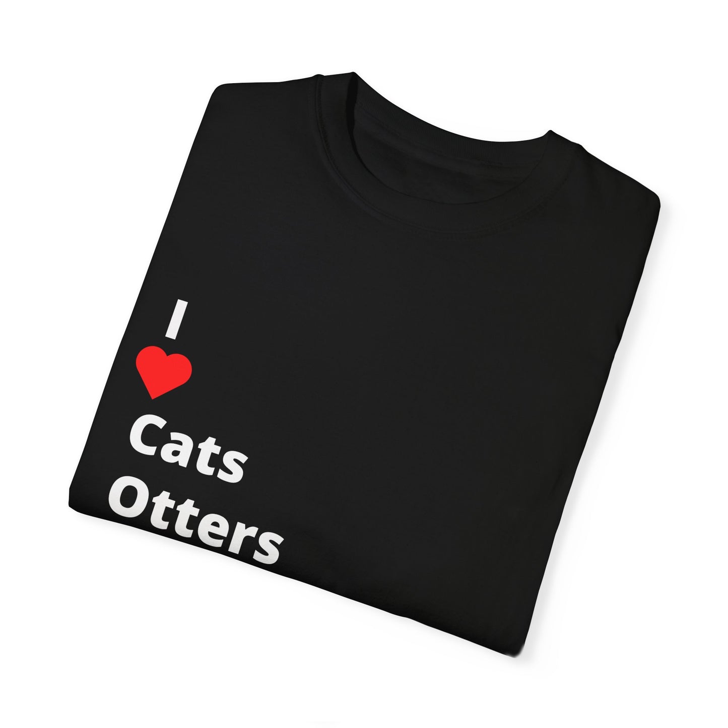 I ❤️ Cats Otters Chameleons & Kangaroos (C.O.C.K). For animal lovers. For those who love a well-placed acronym. 🐱🦦🐍🦘