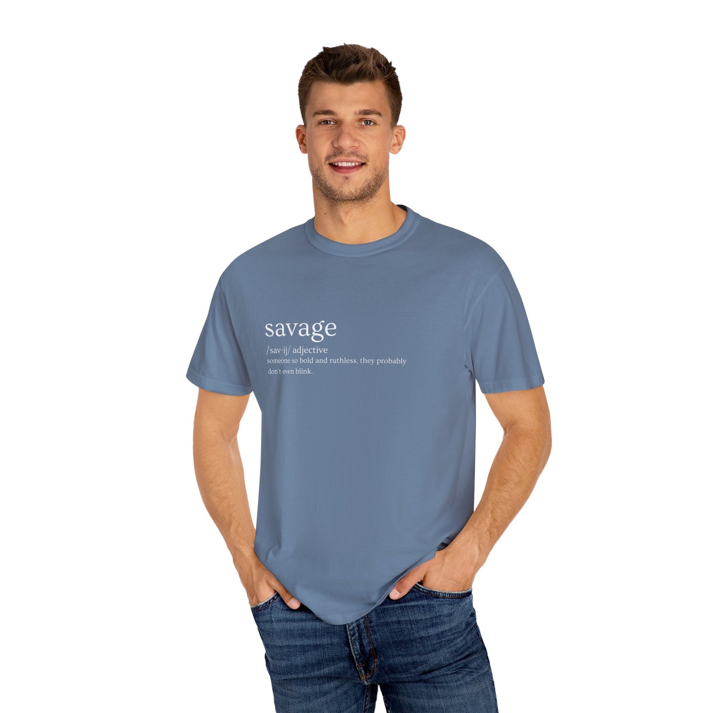 "Savage" Definition Tee. - No Mercy, No Regrets