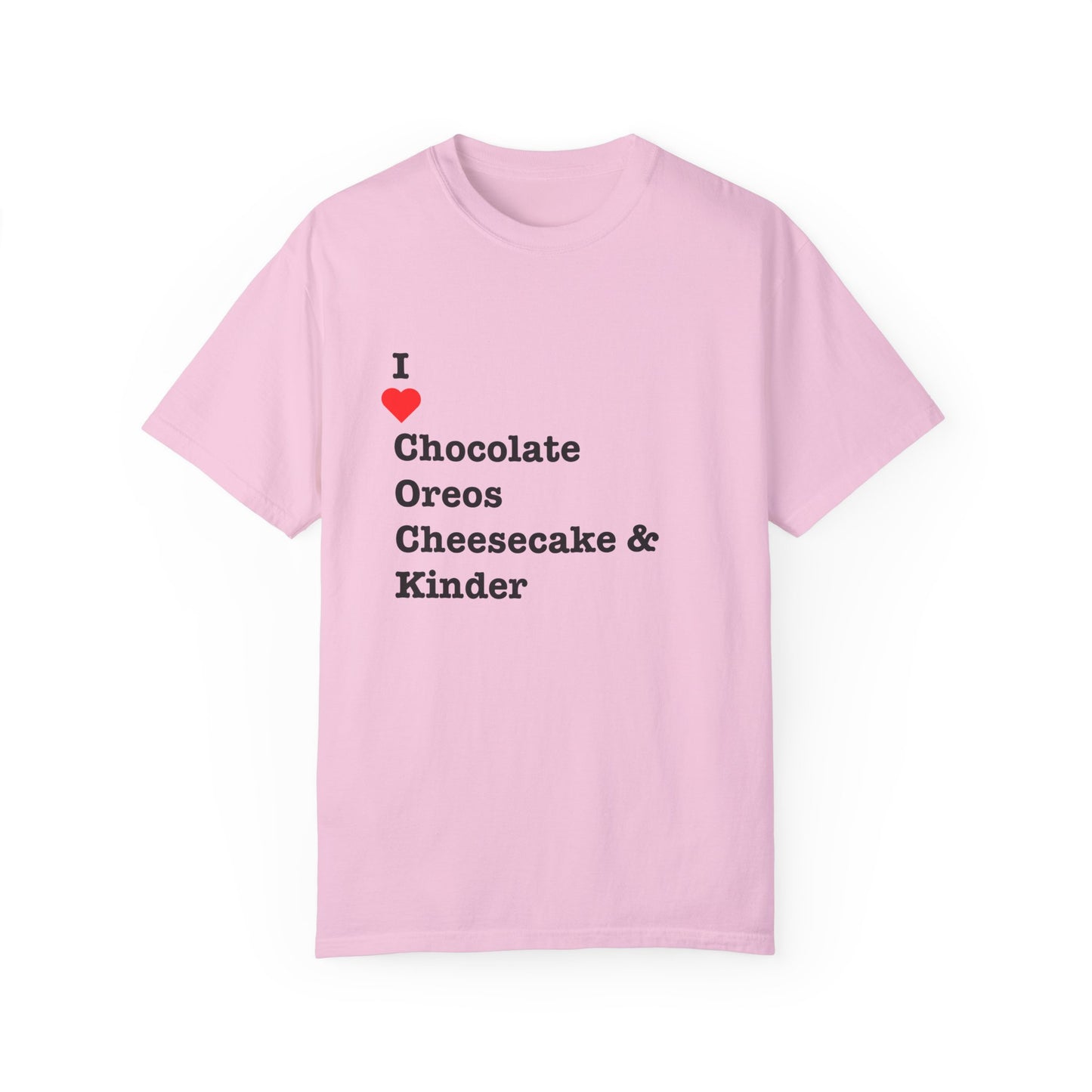 I ❤️ Chocolate Oreos Cheesecake & Kinder (C.O.C.K.) T-Shirt