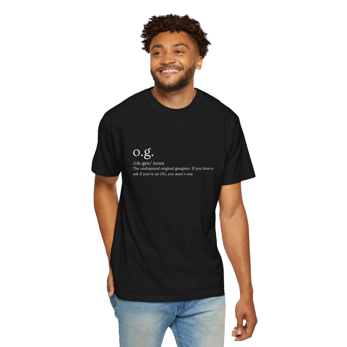 š„·"O.G." Definition Tee ā Original Gangsterš„·
