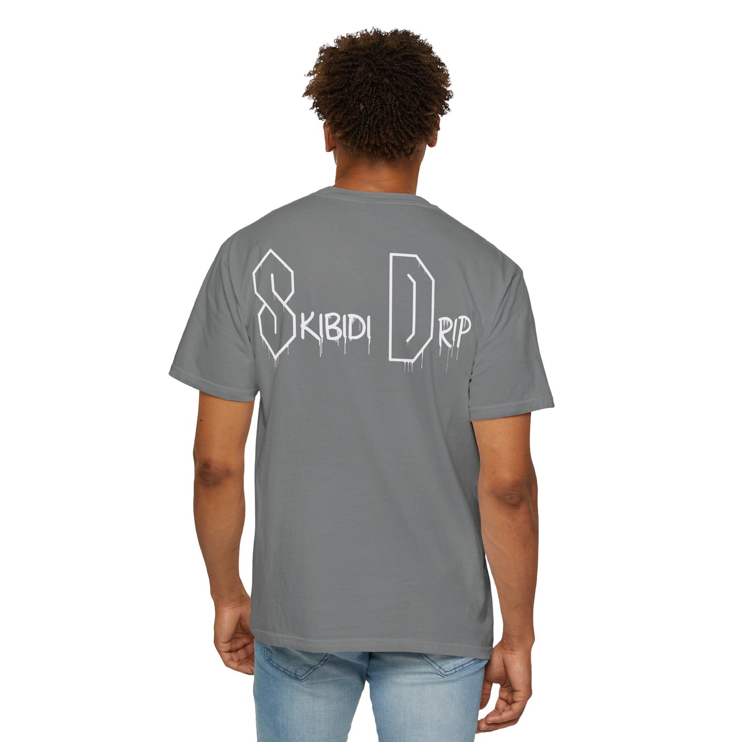 Skibidi Drip Double Logo Tee – The Official Stamp of Drip