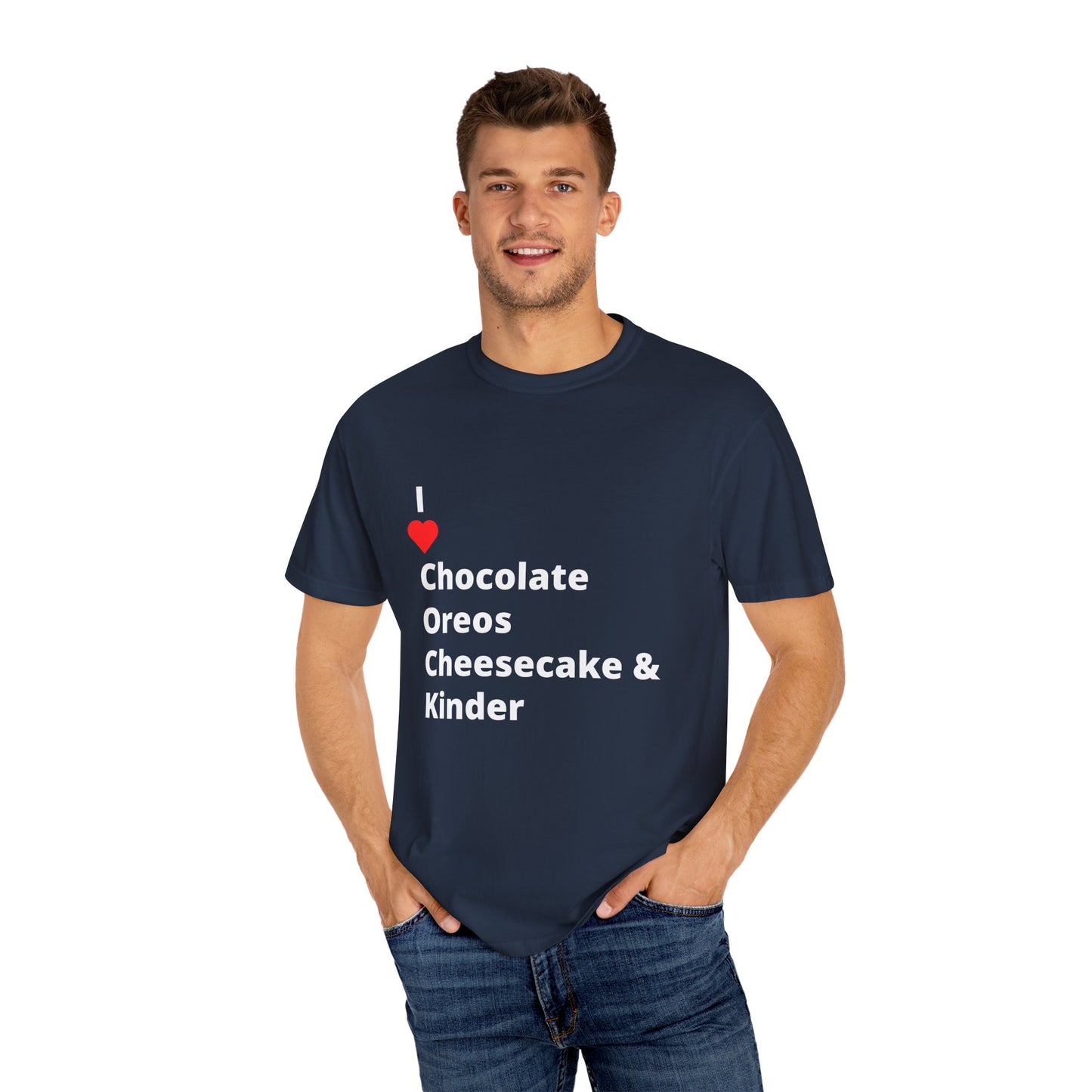 I ❤️ Chocolate Oreos Cheesecake & Kinder (C.O.C.K.) T-Shirt