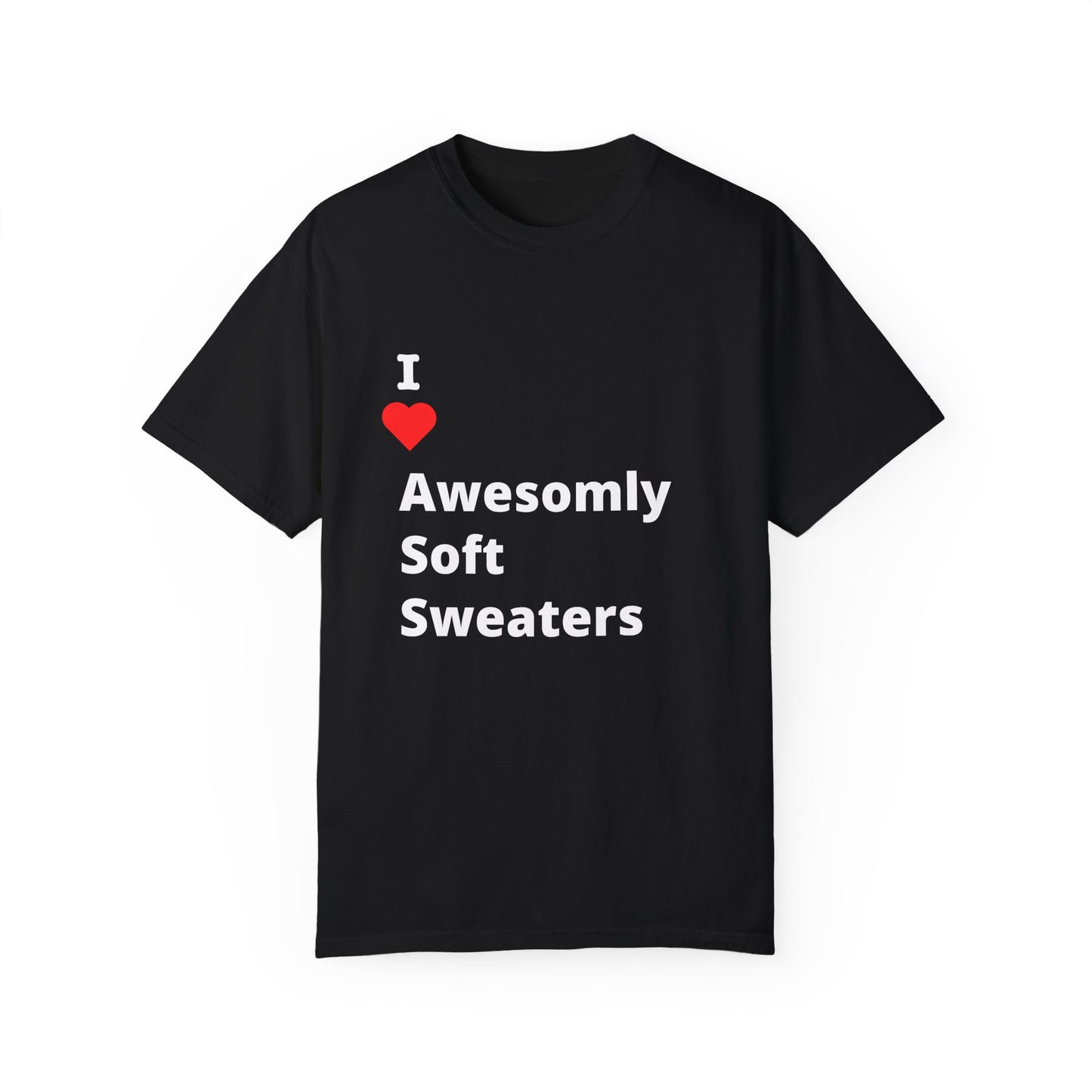 I ❤️ Awesomely Soft Sweaters (A.S.S.). This tee has layers, just like your favorite sweater. 👀