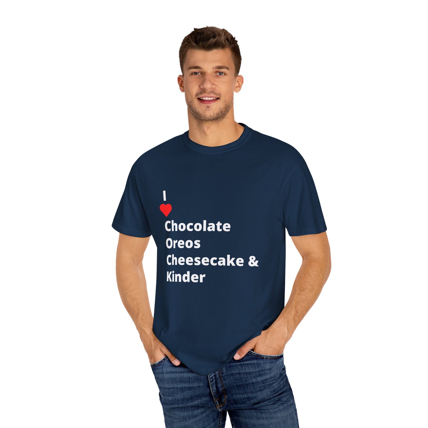 I ❤️ Chocolate Oreos Cheesecake & Kinder (C.O.C.K.) T-Shirt