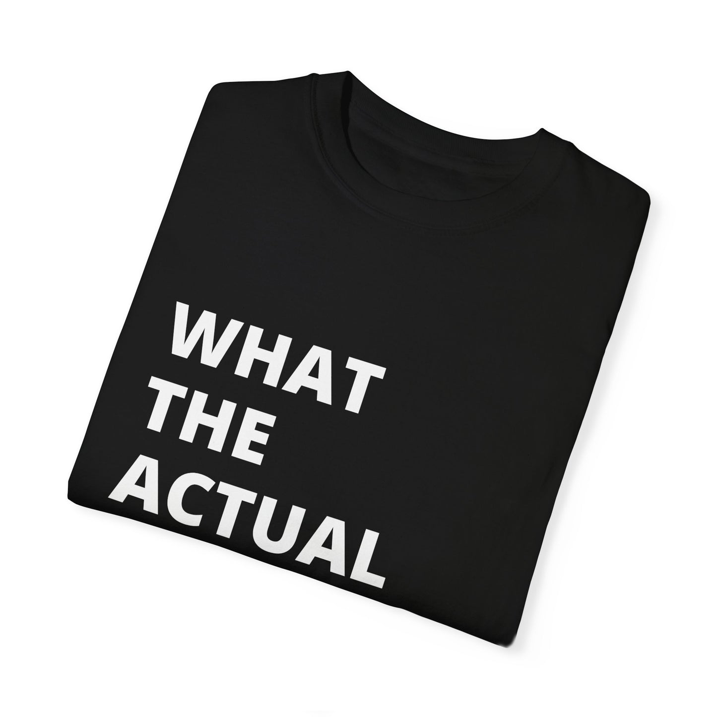 🔥 "What the Actual Sigma" Tee – Lone Wolf Energy Activated 🔥