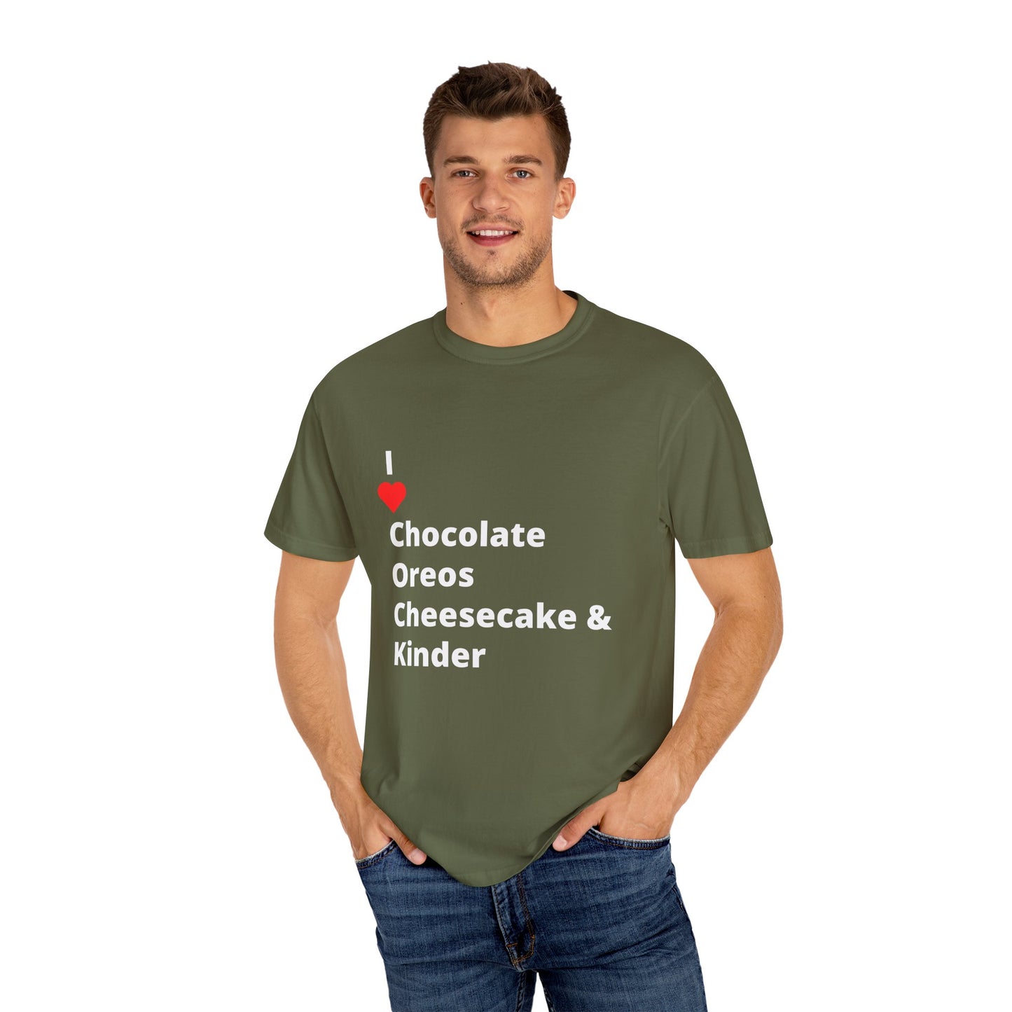 I ❤️ Chocolate Oreos Cheesecake & Kinder (C.O.C.K.) T-Shirt