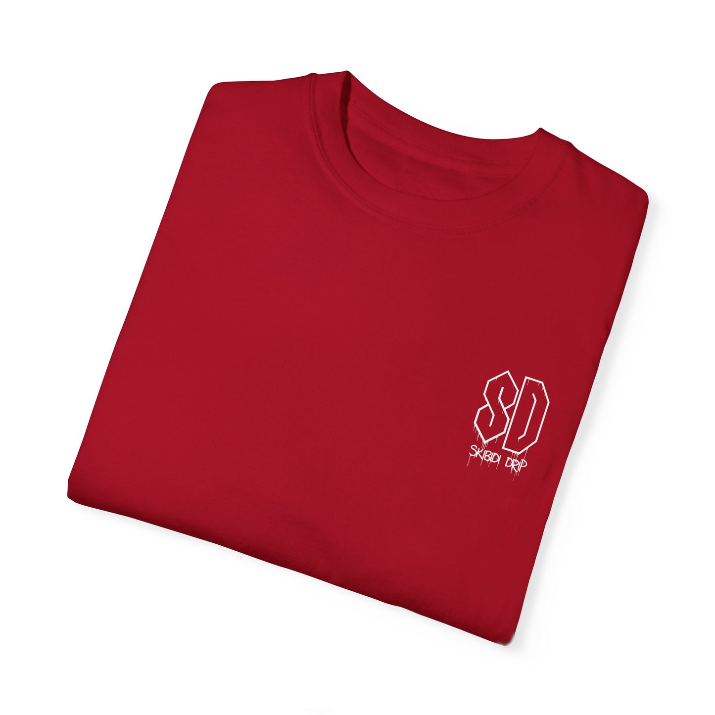 Skibidi Drip Double Logo Tee – The Official Stamp of Drip