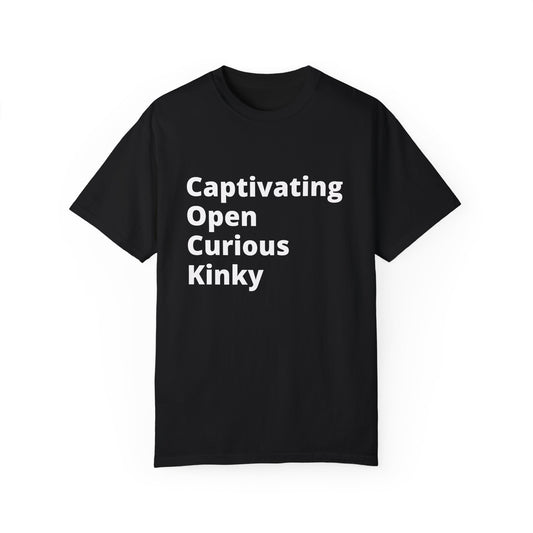 🐓Captivating Open Curious Kinky (C.O.C.K) T-Shirt Because confidence is attractive, but wordplay is elite.