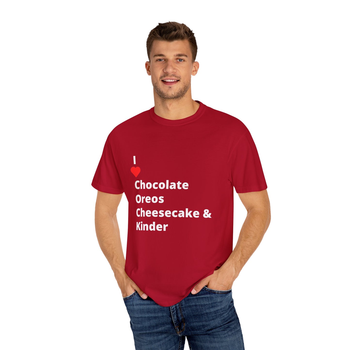 I ❤️ Chocolate Oreos Cheesecake & Kinder (C.O.C.K.) T-Shirt