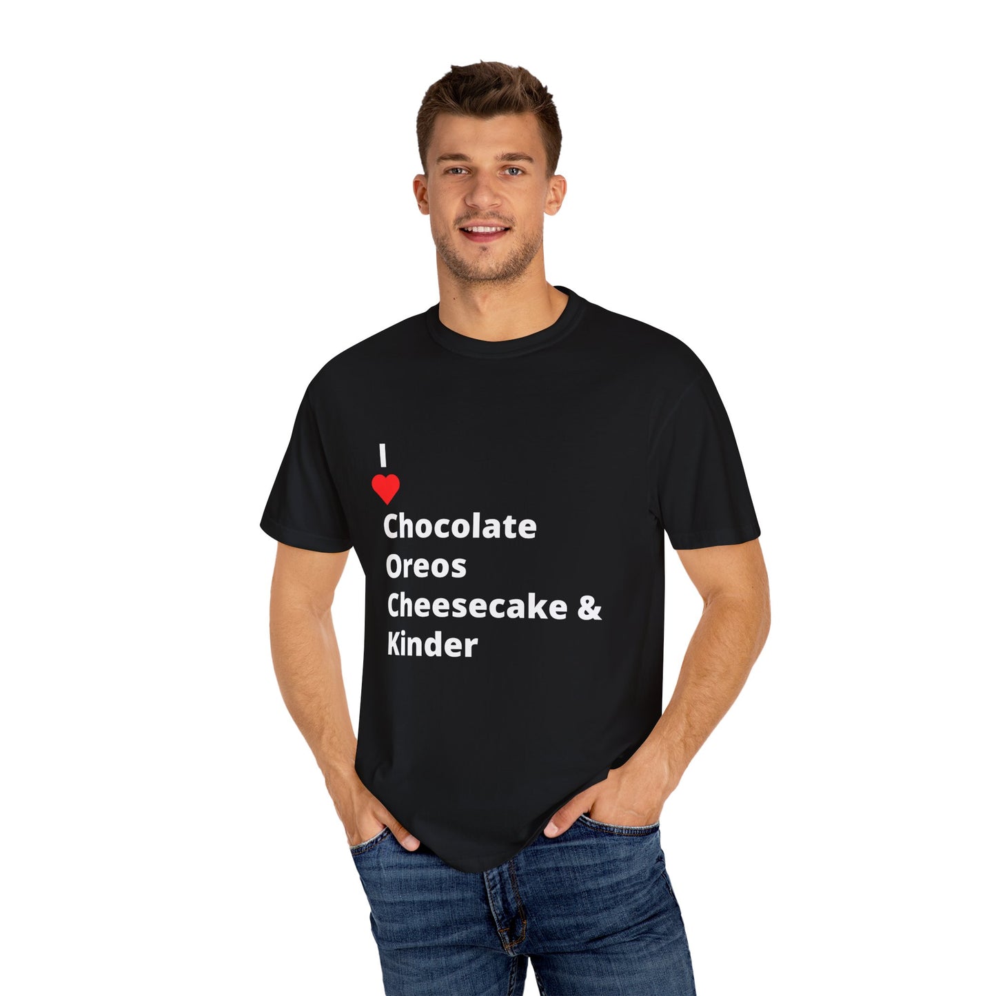 I ❤️ Chocolate Oreos Cheesecake & Kinder (C.O.C.K.) T-Shirt